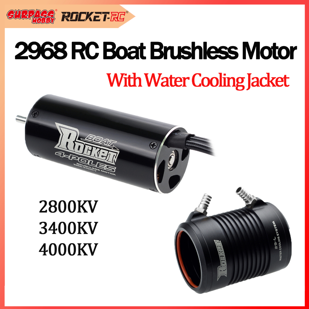 Surpass HOBBY ROCKET RC CHAI Motor 2968 2800KV 3400KV 4000KV 4 cực Động ...
