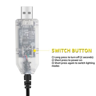 Đèn Wxpression ô tô Đèn LED cửa sổ ô tô Mắt quỷ Đèn tín hiệu chạy bằng USB