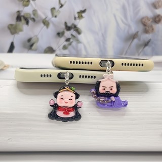 Điện Thoại Di Động Trang Trí Chống Bụi Cắm DIY Nhựa Hoạt Hình Dễ Thương Nhân Vật Quyến Rũ Lỗ Điện Thoại Di Động Chống Bụi Cắm