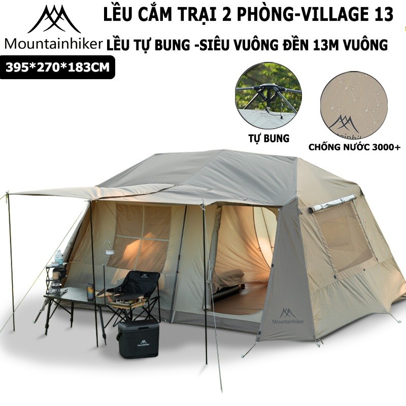 Lều Glamping 5-8 Người Village 13 SZK986 Review – Có Đáng Mua Không?