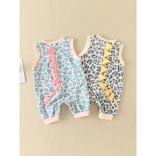 Áo liền quần Cotton cho bé sơ sinh - Onesie mềm một mảnh khủng long đáng yêu dành cho trẻ sơ sinh, Trang phục bộ đồ liền thân ấm cúng hoàn hảo (0-24 tháng)