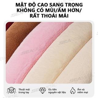 Vô lăng chống trượt xe SEAMETAL xe mới đa năng mùa đông ấm áp và sang trọng