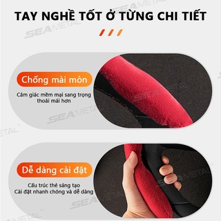 Vô lăng chống trượt xe SEAMETAL xe mới đa năng mùa đông ấm áp và sang trọng