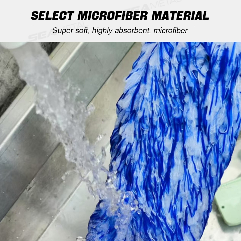 Bàn chải rửa xe SEAMETAL bàn chải làm sạch bánh xe Bàn chải bánh xe sợi nhỏ cọ chà rửa chi tiết ngóc ngách xe máy ô tô
