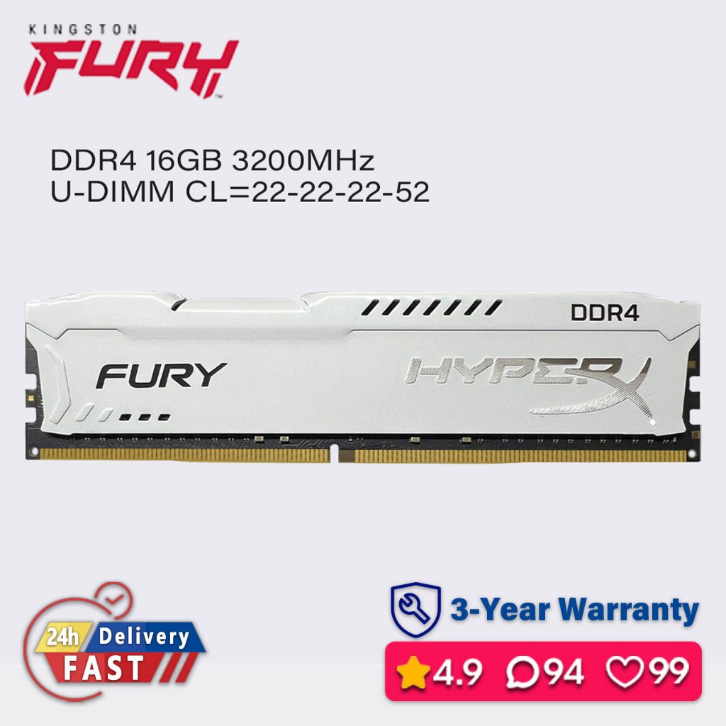 Kingston Fury Gb Gb Mhz Ddr Hyperx Tr Ng Pc Ram M Y T Nh B N Dim B Nh Pc