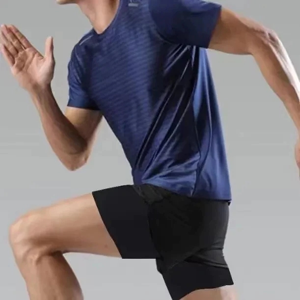 Quần short cầu lông mới của Victor dành cho nam và nữ, khô nhanh, thấm mồ hôi, tập thể dục, chạy bộ, tập luyện, quần short thể thao hai lớp