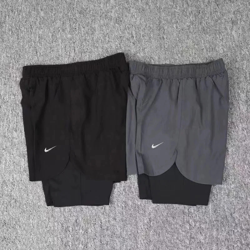 Quần short cầu lông mới của Victor dành cho nam và nữ, khô nhanh, thấm mồ hôi, tập thể dục, chạy bộ, tập luyện, quần short thể thao hai lớp