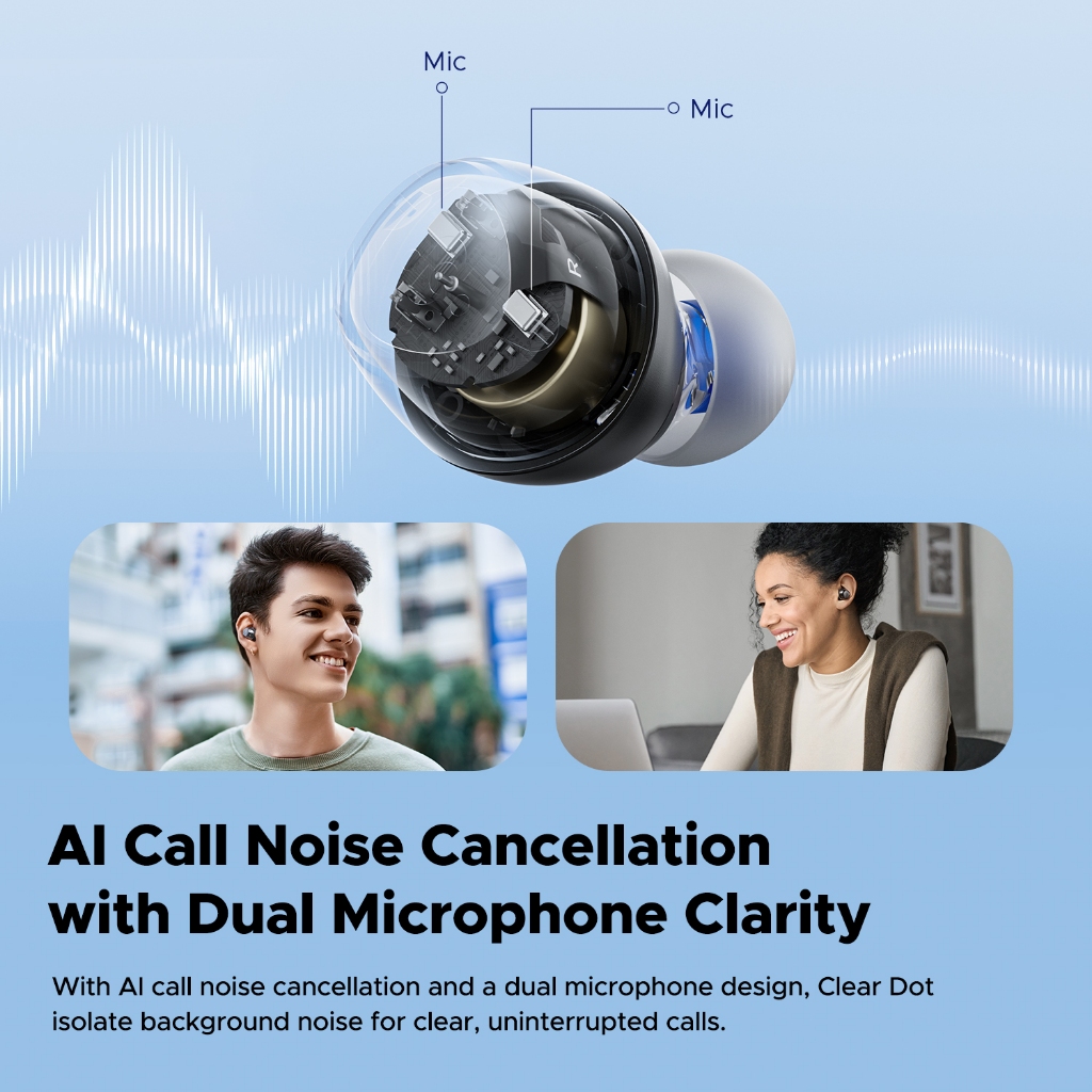 Ảnh Tai nghe không dây SoundPEATS Clear Dot Bluetooth 5.3 3