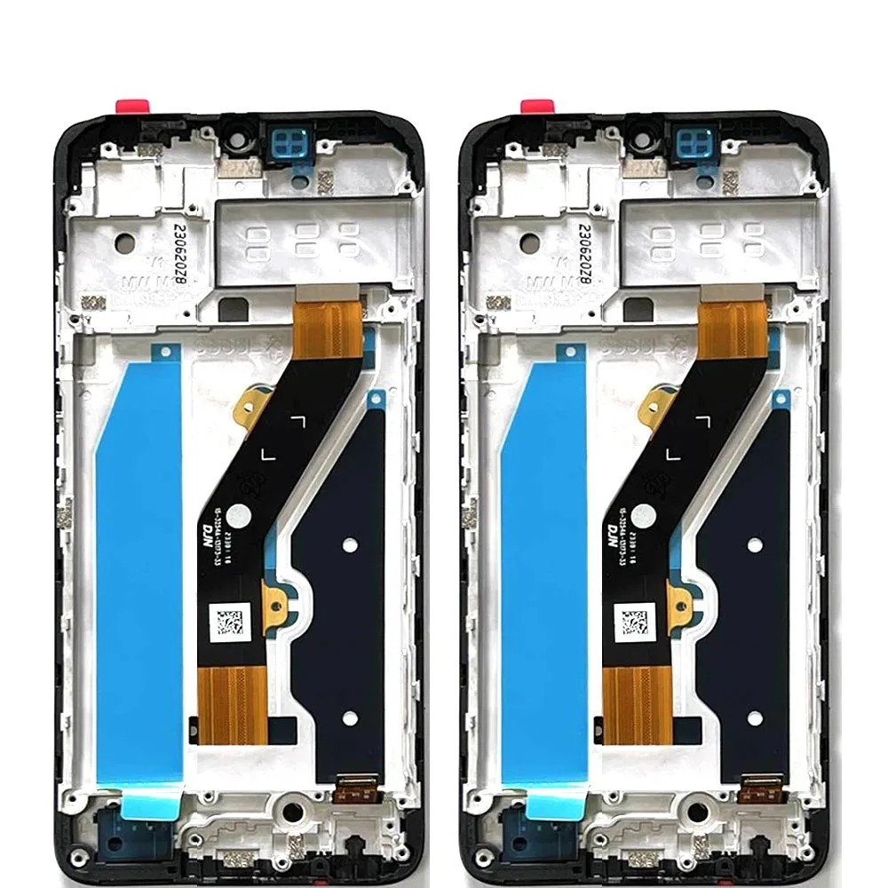 Dành Cho itel S23 S665L Khung Màn Hình Hiển Thị LCD Cảm Ứng Bảng Số Hóa Cho itel S23 ‎Lcd cảm ứng khung S665