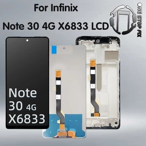 Dành Cho Infinix Note 30 X6833 X6833B Màn Hình Hiển Thị LCD Bộ Số Hóa Cảm Ứng Thay Thế