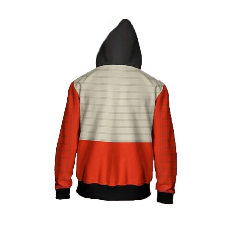Áo Hoodie có dây kéo Star Wars Áo len thời trang in kỹ thuật số