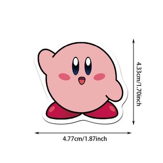 65 CÁI Kirby Trò Chơi Hoạt Hình Dễ Thương Miếng Dán Trang Trí Laptop Notebook Miếng Dán Chống Thấm Nước Trẻ Em