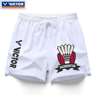 Quần short cầu lông chuyên nghiệp mới của Victor dành cho nam và nữ, quần short thể thao thi đấu và tập tennis thoáng khí khô nhanh
