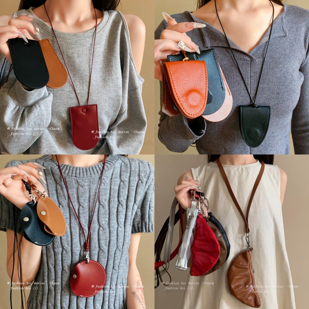 Vòng cổ nam châm cổ da nhân tạo Vòng cổ áo len chuỗi mới Hàn Quốc cổ phổ biến bán buôn nữ