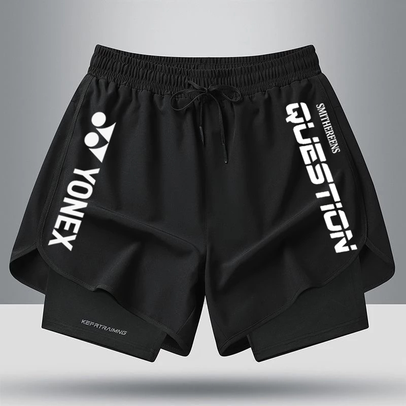 Quần short cầu lông YONEX Nam và Nữ Mới Thoáng Khí Hút Mồ Hôi Thi Đấu Huấn Luyện Tennis Chống Đi Bộ Đường Dài Quần Short Thể Thao