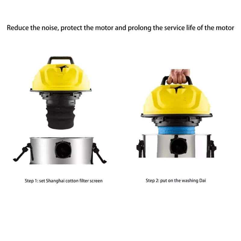 Thay Thế Cho Máy Hút Bụi Karcher Túi Lọc Bọt Lọc Bụi Túi MV1 WD1 WD1S WD2 MV2 WD3 MV3 NT30 NT30 / 1 NT38