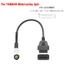 Dành Cho Xe Máy Yamaha 3PIN 4PIN OBD 2 Cáp Nối Dài OBD 2 Cáp Kết Nối Xe Máy Cho Xe HONDA Moto 6PIN Đến 16PIN OBD2 Cáp Kết Nối Chẩn Đoán