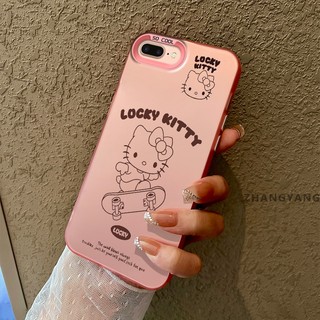 Ốp Lưng Cho iPhone 7 Plus 8 Plus 6 Plus 6s Plus 7 8 6 6s Silicon Chất Liệu Mờ Vỏ Điện Thoại Thẩm Mỹ Hoạt Hình Thiết Kế Mới Họa Tiết Mèo TPU Mềm