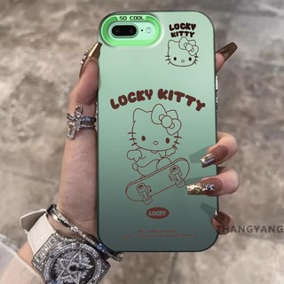 Ốp Lưng Cho iPhone 7 Plus 8 Plus 6 Plus 6s Plus 7 8 6 6s Silicon Chất Liệu Mờ Vỏ Điện Thoại Thẩm Mỹ Hoạt Hình Thiết Kế Mới Họa Tiết Mèo TPU Mềm