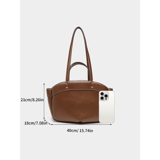 Zara2024 Mùa Thu Sản Phẩm Mới Một Vai Túi Tote Di Động Thời Trang Dung Tích Lớn Đi Lại Trẻ Em-Nữ Túi Mua Sắm