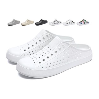 Giày Sandal Chống Thấm Nước Bé Trai Phong Cách Nhẹ Dép Size Lớn Nhật Bản Hàn Quốc Giày Lỗ Chống Trơn Trượt Mềm Q Dép Chống Thấm Nước Thoải Mái Phiên Bản Hàn Quốc Cặp Đôi Dép Đế Bằng Thông Thường Thoát Nước Nhanh Khô Nửa