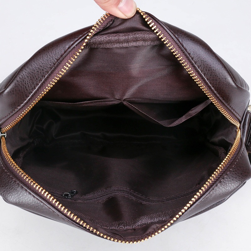 Túi đeo vai nam Jfory Dây kéo Túi Satchel thời trang dành cho doanh nghiệp văn phòng