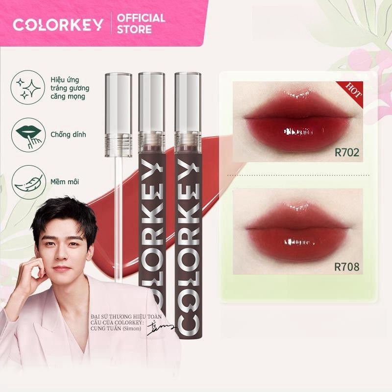 Kakashow COLORKEY Kakashow COLORKEY Air Lip Glaze Mirror Series 1.7g ...