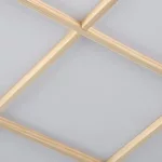 Đèn trần LED bằng gỗ tự nhiên cổ điển, Đèn chùm vuông Nhật Bản, Phòng ngủ Phòng trà Trang trại Trang trí nội thất Treo đèn chiếu sáng — ảnh 8