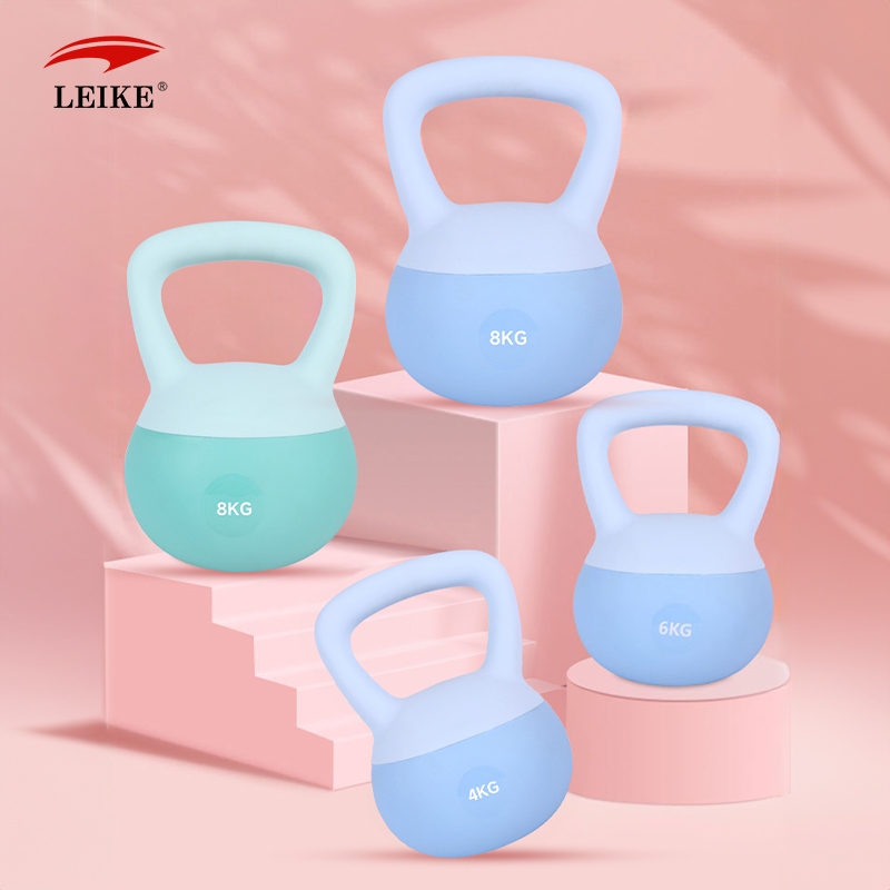 Leikefitness Tạ ấm mềm 4kg 6kg 8kg tập gym tại nhà tập squat hông cánh tay mông đùi chống đẩy