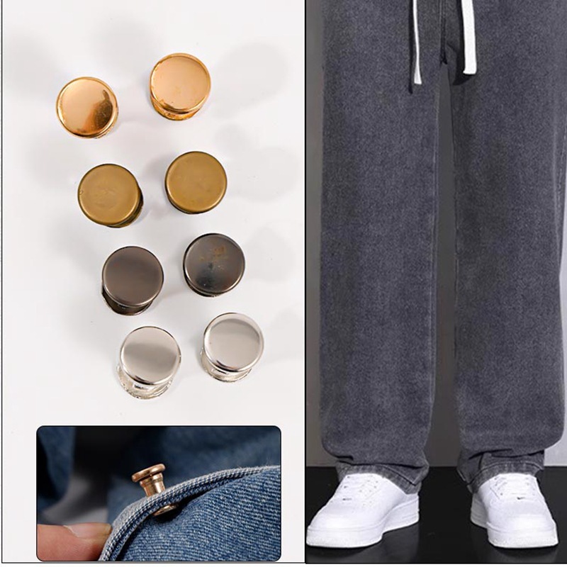 [Yunyuan] Quần co giãn họa tiết hoa cúc nhỏ, dụng cụ chống rách liền mạch, mũ khóa hợp kim, trang trí cố định không cần đinh