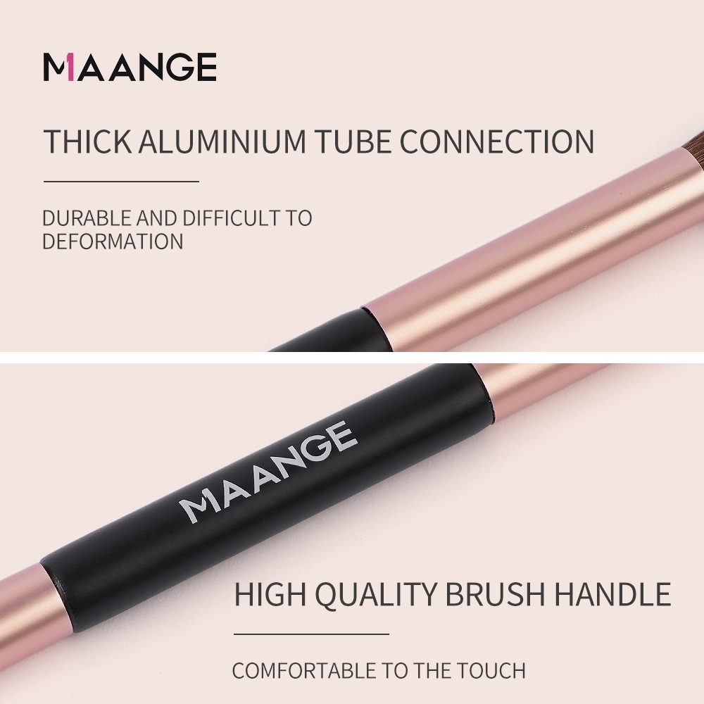 Cọ đánh phấn mắt MAANGE 2 đầu Cọ trang điểm chuyên nghiệp 5782