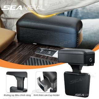 Hộp Tỳ Tay Ô Tô SEAMETAL Bọc Da Nhét Kẽ Ghế Tiện Dụng Cao Cấp Cho Mọi Dòng Xe Hơi (nhiều màu sắc)