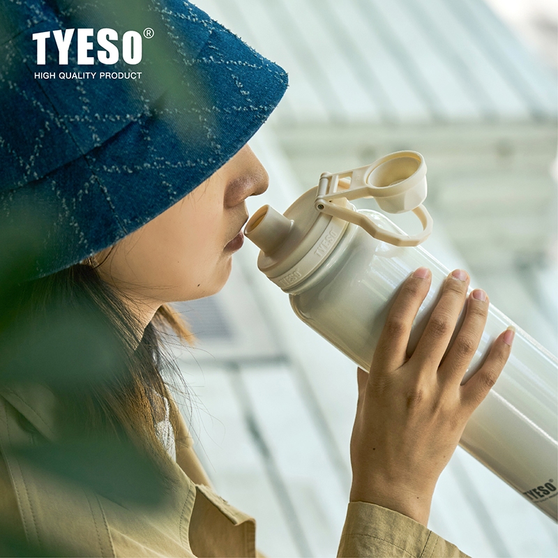 Bình giữ nhiệt TYESO dáng thể thao với thép không gỉ hai lớp tumbler bottle TS-8709C/TS-8709C/TS-8724/TS-8725 | BigBuy360 - bigbuy360.vn