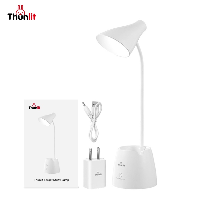 Đánh giá Đèn học Thunlit Target LED 8W USB: Ánh sáng tốt, giá rẻ, đa năng