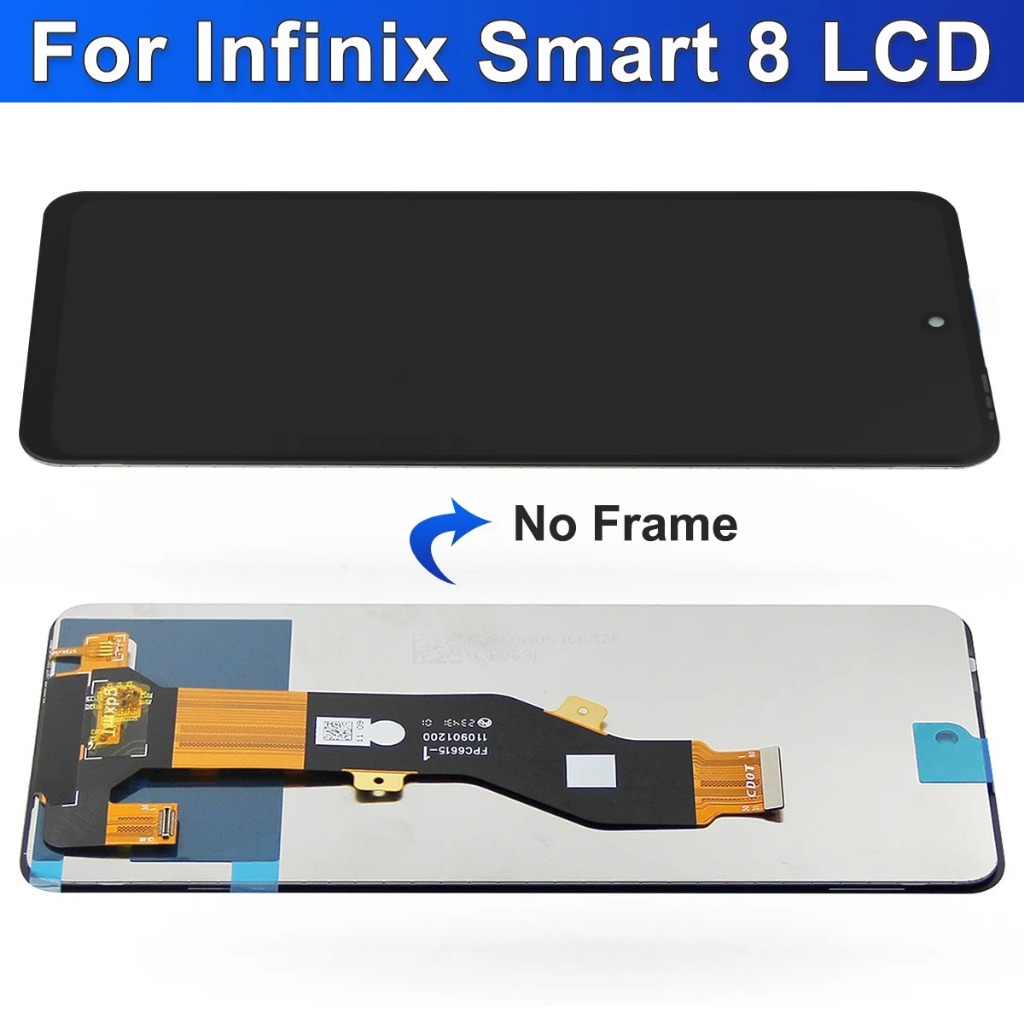 Dành Cho Infinix Smart 8 X6525 Màn Hình Hiển Thị LCD Bộ Số Hóa Cảm Ứng Thay Thế