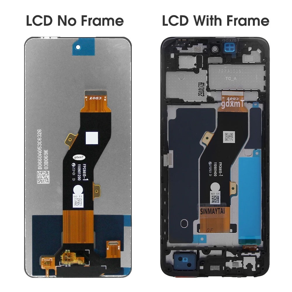 Dành Cho Infinix Smart 8 X6525 Màn Hình Hiển Thị LCD Bộ Số Hóa Cảm Ứng Thay Thế