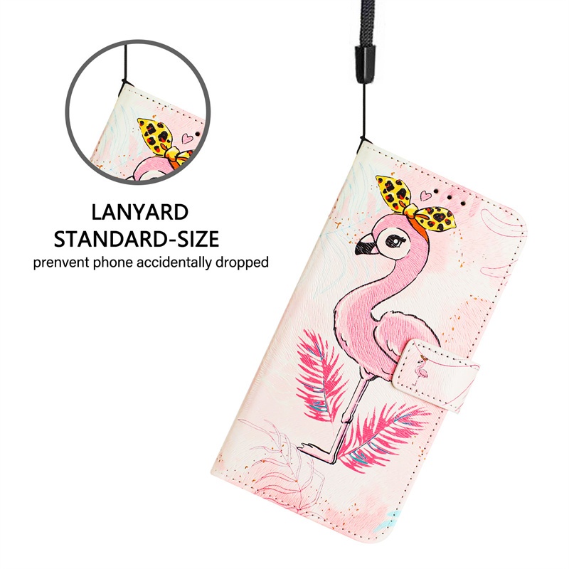 Ốp Lưng Cho iPhone 14 15 16 Pro Max Plus Ví Da Flip Casing Phim Hoạt Hình Bảo Vệ Khe Cắm Thẻ Bao