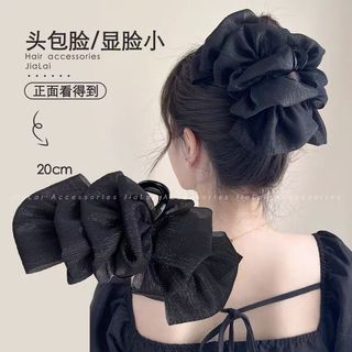 Kẹp lông vũ cao cấp 2024 Kẹp cá mập lớn sáng bóng mới