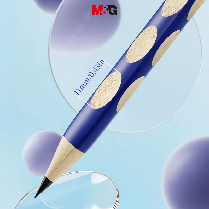Bút Chì Định Vị 2B/HB M&G Cho Học Sinh Lớp 1 Bút Chì Cho Bé Tập Viết Cột Gỗ Hình Tam Giác Loại Tốt