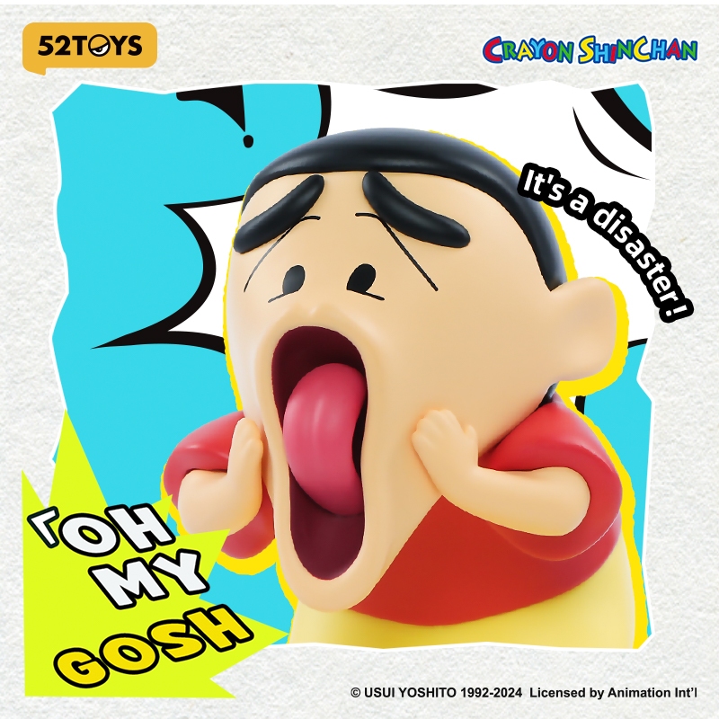52TOYS Crayon Shinchan Comical Shinchan Series Blind Box Figure Toy ...