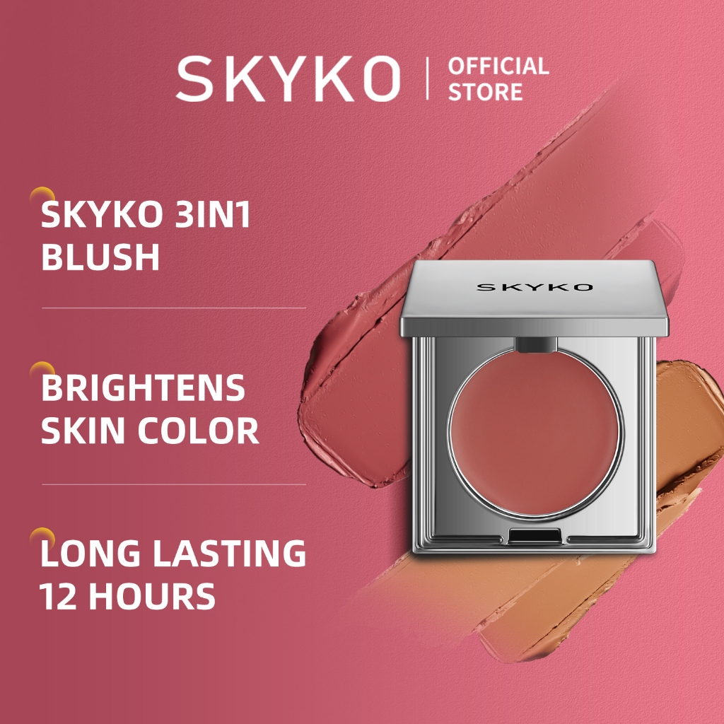 Bộ trang điểm SKYKO Kem dưỡng môi lâu trôi không thấm nước