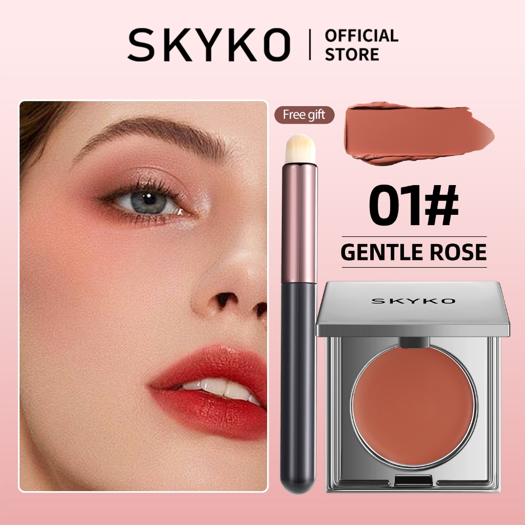 Bộ trang điểm SKYKO Kem dưỡng môi lâu trôi không thấm nước