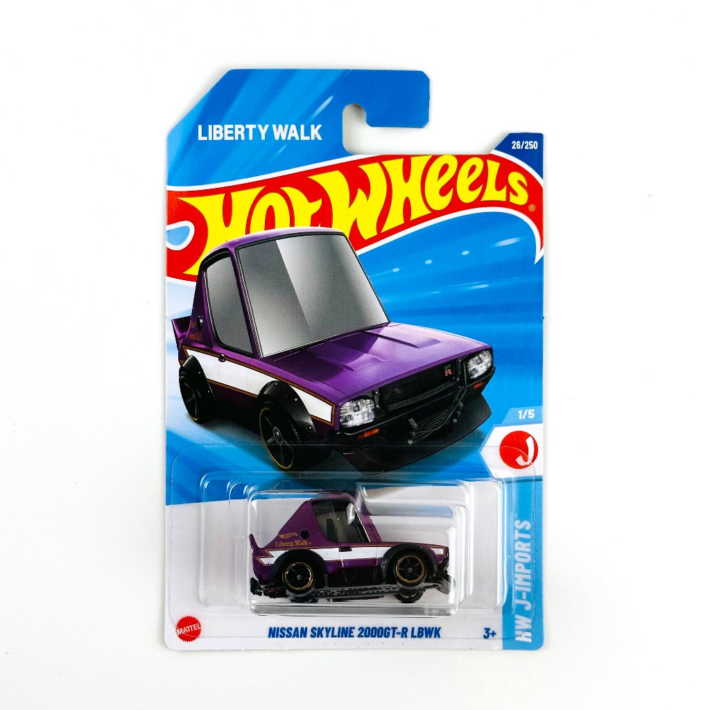 2025 A CASE Hot Wheels Cars NISSAN SKYLINE GT-R BNR32 87