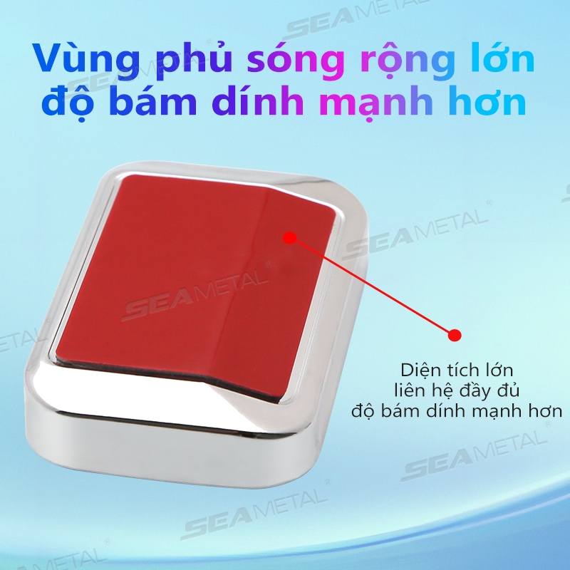 Gương chiếu hậu SEAMETAL3R Điểm mù phụ trợ Góc rộng có thể điều chỉnh bên trong quan sát bên ngoài
