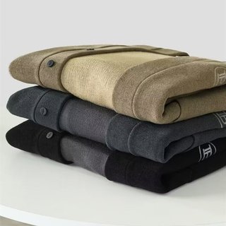 Áo len dệt kim nam ESEA phong cách Harajuku Nhật Bản dáng rộng giản dị chất lượng cao phong cách trung tính áo len áo khoác