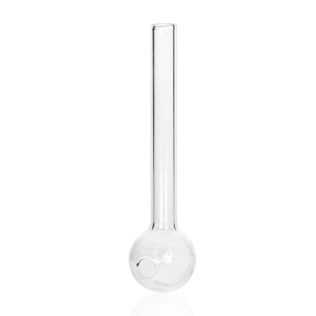 Nhiệt Mới Đầu Tròn Ống Hút Sữa Thủy Tinh Ống Hút Thủy Tinh Borosilicate Cao Cocktail Ống Hút Điểm Hàng