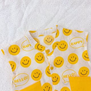 Bộ đồ liền quần trẻ sơ sinh cho bé trai bé gái Bộ áo liền quần mùa hè - Onesie ngắn tay cho bé trai và bé gái (0-24 tháng)