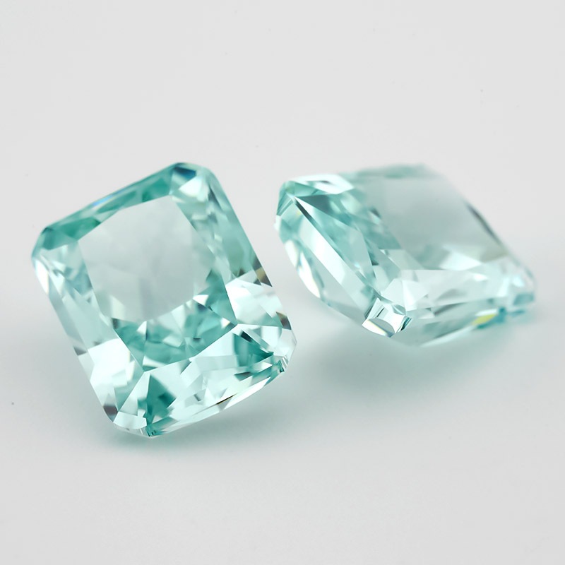 Đá quý tổng hợp Tenangle Radiant 5A CZ kích thước 6x8mm và 7x9mm, phù hợp làm đồ trang sức DIY