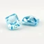 5 Chiếc Tam Giác Radiant Nghiền Đá Cắt Tổng Hợp Cubic Zirconia 6x8mm ~ 8x10mm Rời CZ Đá Trang Sức DIY