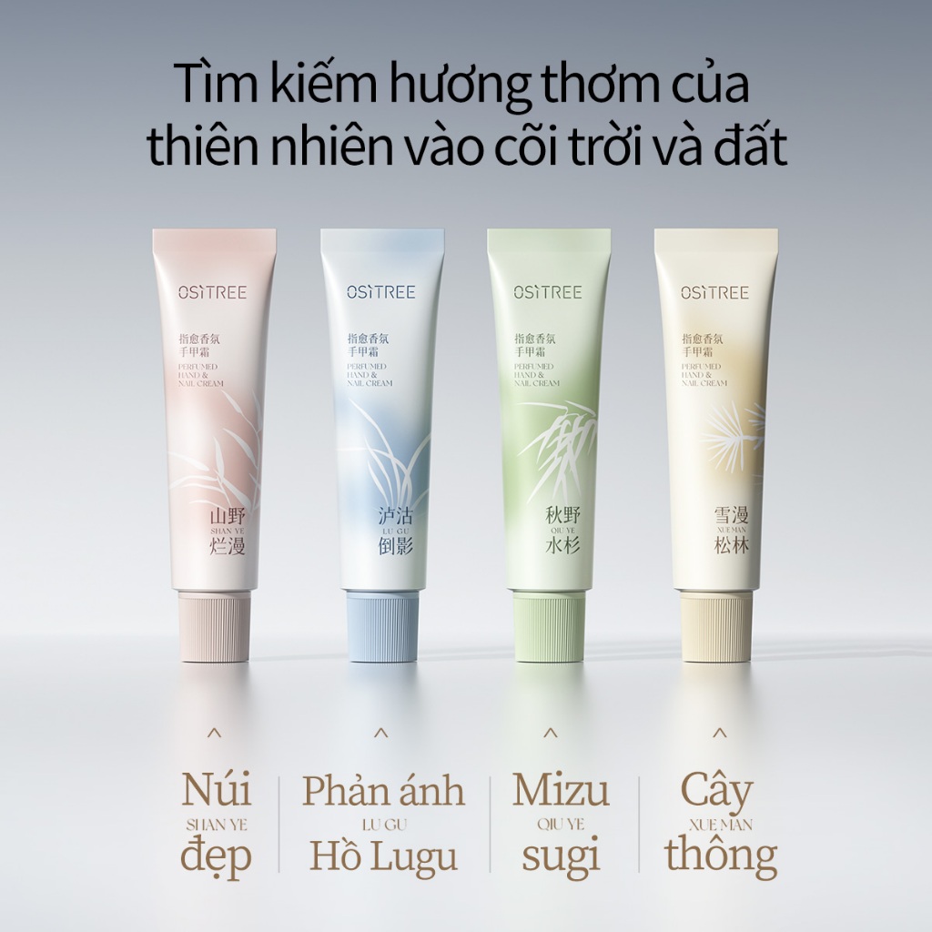 ositree Kem Dưỡng Da Tay Chiết Xuất Thực Vật Dưỡng Ẩm Chống Khô Da 40g